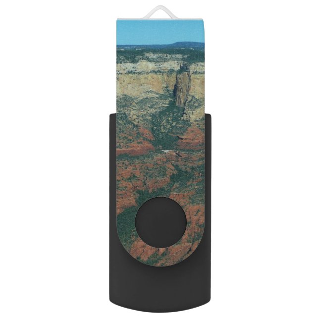 Layers of Red Rocks in Sedona Arizona Flash Drive (Front Vertical)