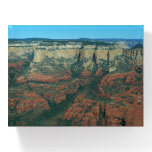 Layers of Red Rocks in Sedona Arizona Paperweight
