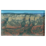 Layers of Red Rocks in Sedona Arizona Place Card Holder