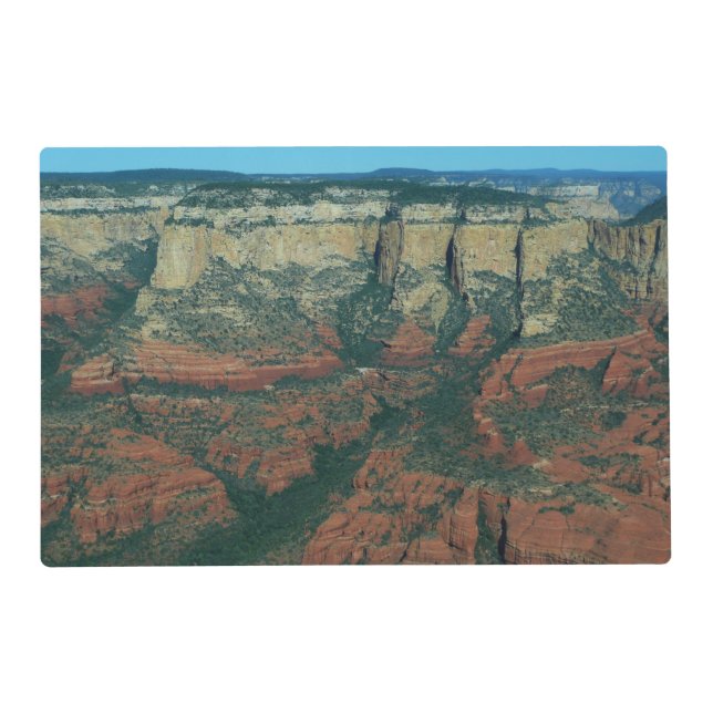 Layers of Red Rocks in Sedona Arizona Placemat (Front)