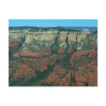 Layers of Red Rocks in Sedona Arizona Postcard