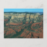 Layers of Red Rocks in Sedona Arizona Postcard