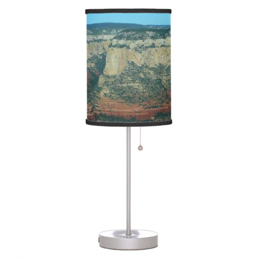 Layers of Red Rocks in Sedona Arizona Table Lamp (Left)