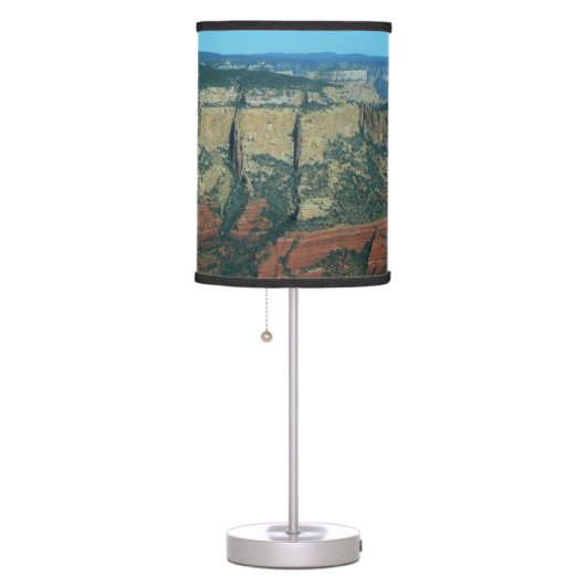 Layers of Red Rocks in Sedona Arizona Table Lamp (Right)