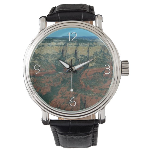 Layers of Red Rocks in Sedona Arizona Watch (Front)