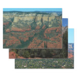 Layers of Red Rocks in Sedona Arizona Wrapping Paper Sheets