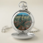 Layers of Red Rocks Pocket Watch