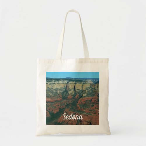 Layers of Red Rocks Tote Bag