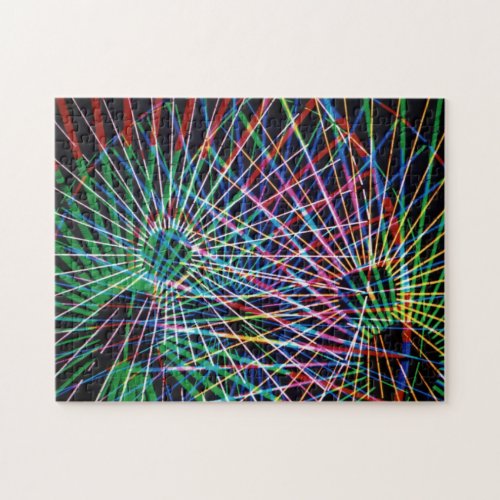 Layers Of Wheels Jigsaw Puzzle