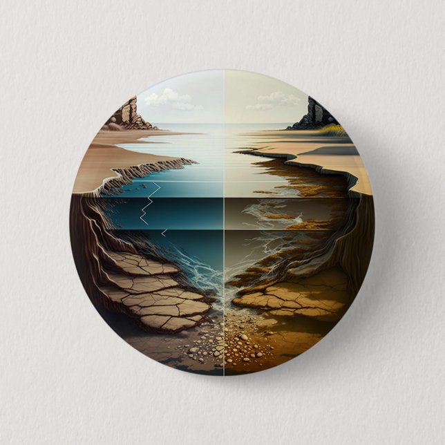 Layers Unveiled Button (Front)