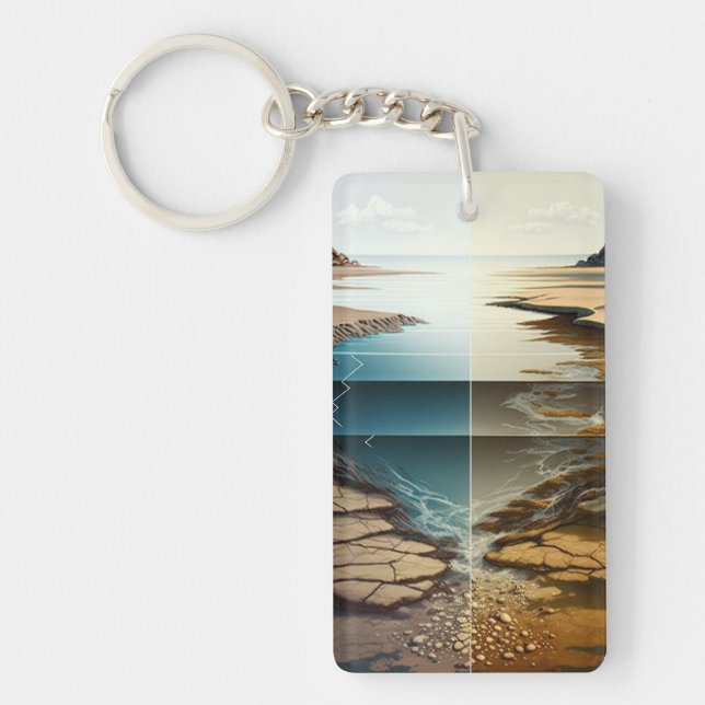 Layers Unveiled Keychain (Front)