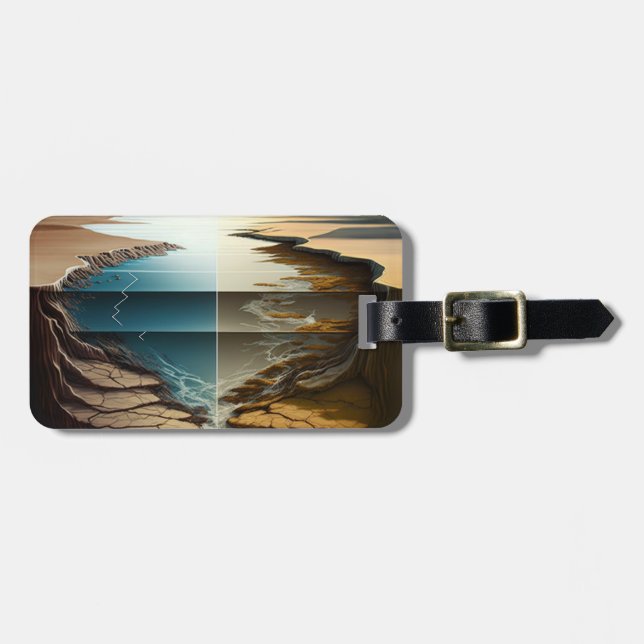 Layers Unveiled Luggage Tag (Front Horizontal)