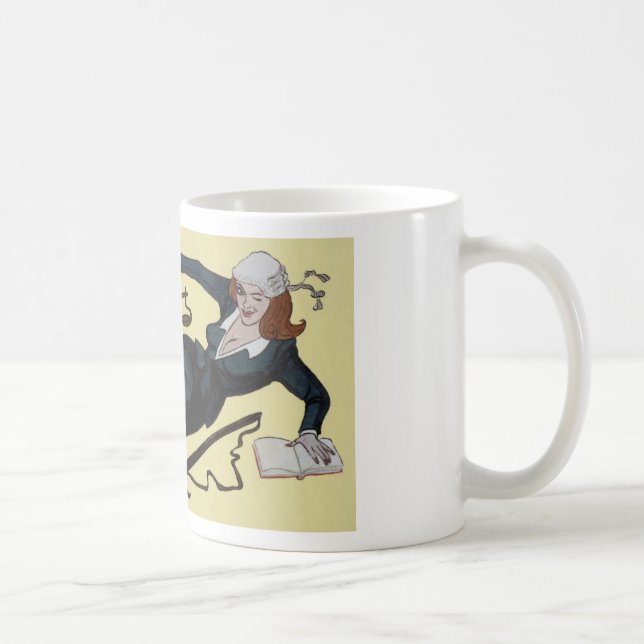 Laying Down The Law mug (Right)