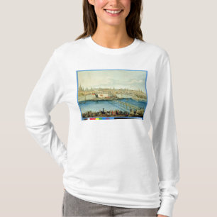 Laying of the Moskvoretsky Bridge in Moscow T-Shirt