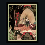 Layla and Majnun  Poster<br><div class="desc">Great quality poster with colorful,  eye-catching,  illustration of Layla and Majnun drawn by Edmund Dulac in the Art Deco Ballet Russes form.</div>