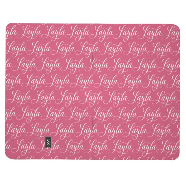 Layla - Modern Calligraphy Name Design Journal (Outside)