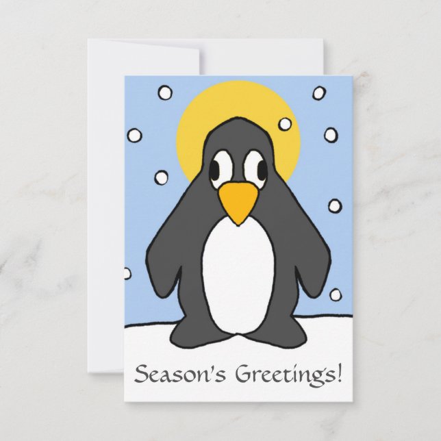 Layla's Penguin 2023 Note Card (Front)