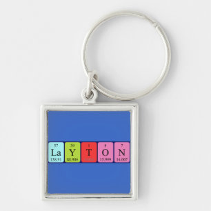 Layton periodic table name keyring