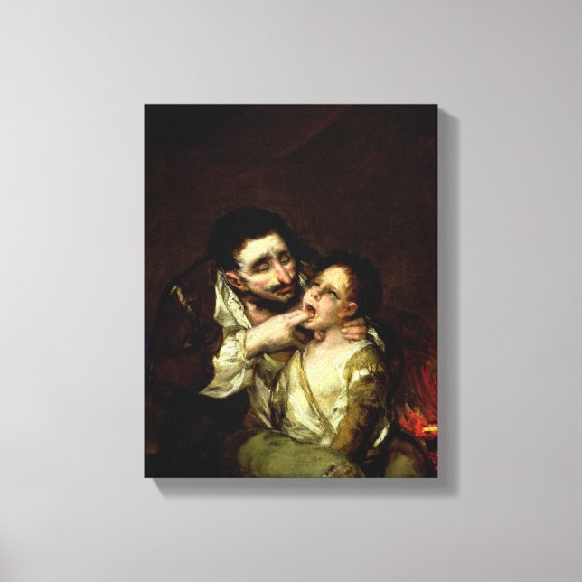 Lazarillo de Tormes, 1819 Canvas Print (Front)