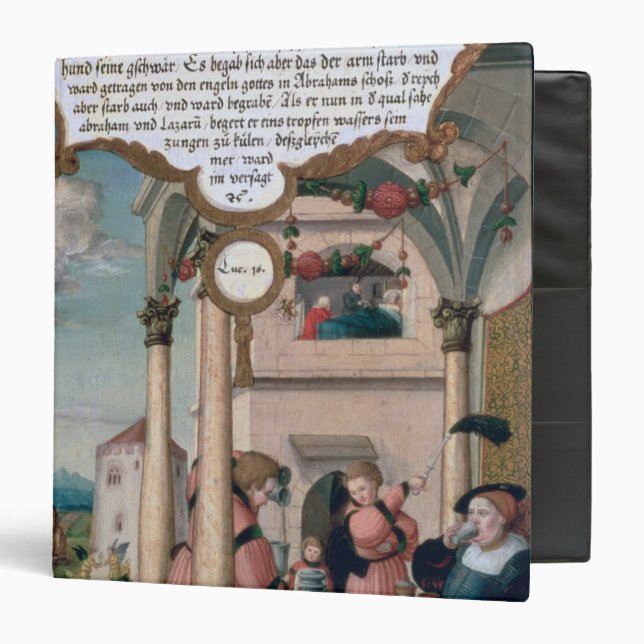 Lazarus and the Rich Man's Table Binder (Front/Inside)