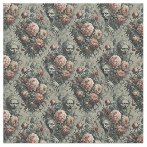 Lazarus Weeps – Gothic Dense Tile Fabric