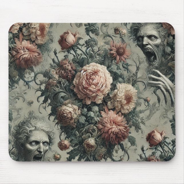 🩸 Lazarus Weeps – Gothic Victorian Mouse Pad (Front)