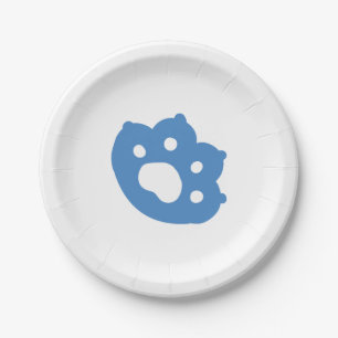 Laze Furr Days - Cute Lazy Cats Design Paper Plates