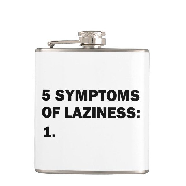 Laziness Flask (Front)