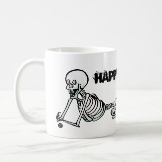 “Lazing About with Skully” Classic Mug