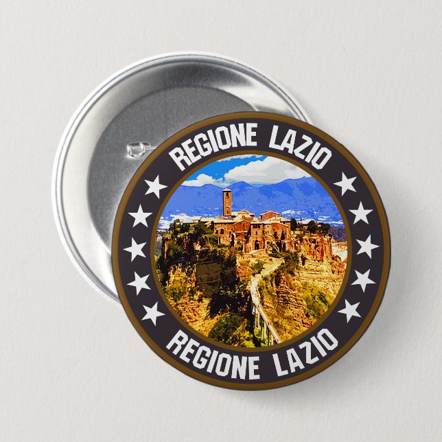 Lazio                                              button (Front & Back)