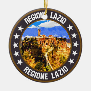 Lazio ceramic ornament