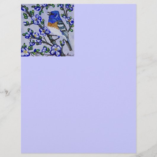 Lazuli Bunting (Front)