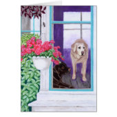 Lazy Afternoon Labradors Painting (Front)