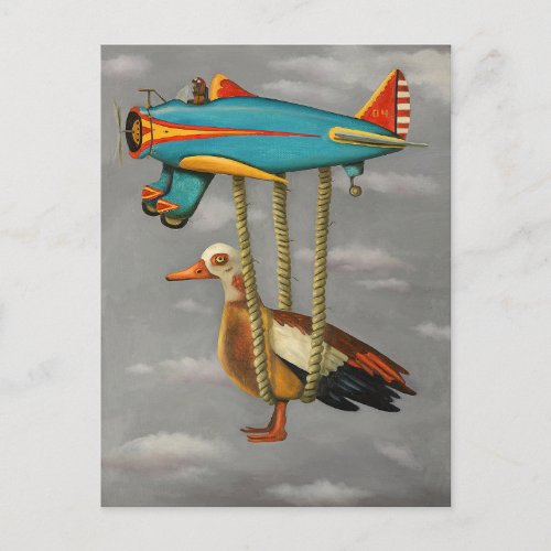 Lazy Bird 2 Postcard