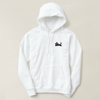 Lazy Black Cat T-Shirt – Relaxed and Playful Desig Hoodie