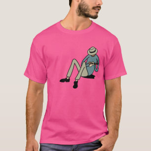 Lazy bones plinkin' away T-Shirt