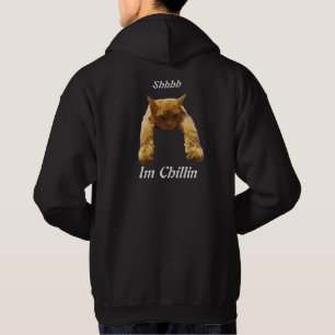 Lazy Brown Cat Chillin, Hoodie