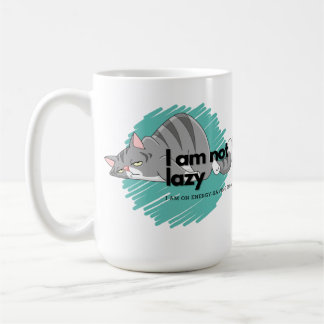 Lazy Cat Coffee Mug