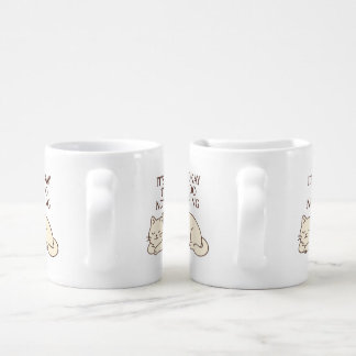 Lazy Cat Coffee Mug – It’s Okay To Do Nothing