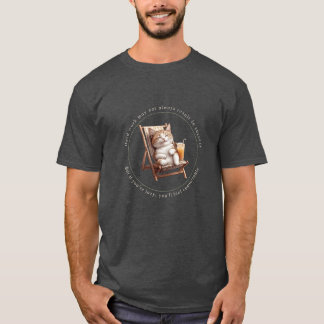Lazy Cat, Funny Cat T-Shirt