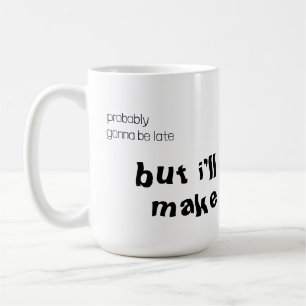 Lazy Cat Funny  Coffee Mug