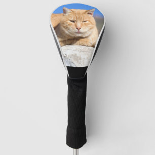 Lazy cat golf head cover