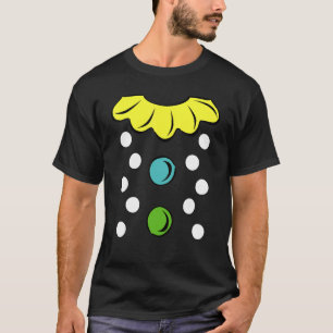 Lazy Costume Tees Clown with Bow Tie and Flower