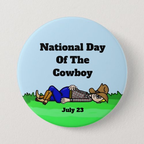 Lazy Cowboy Button