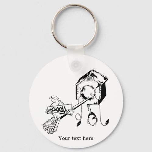 Lazy Cuckoo Clock Keychain