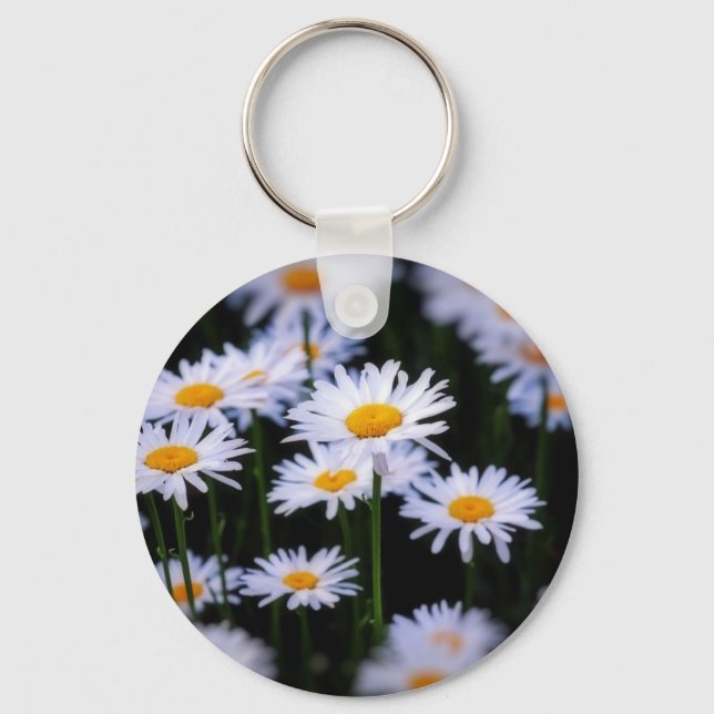 Lazy Daisy Keychain (Front)