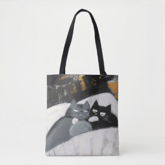 Lazy Day Cats Tote Bag