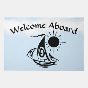 Lazy Day Sailing Doormat