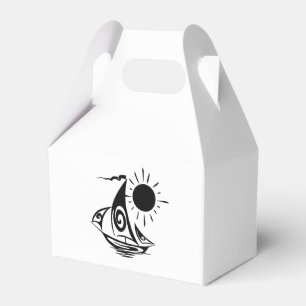 Lazy Day Sailing Favor Boxes