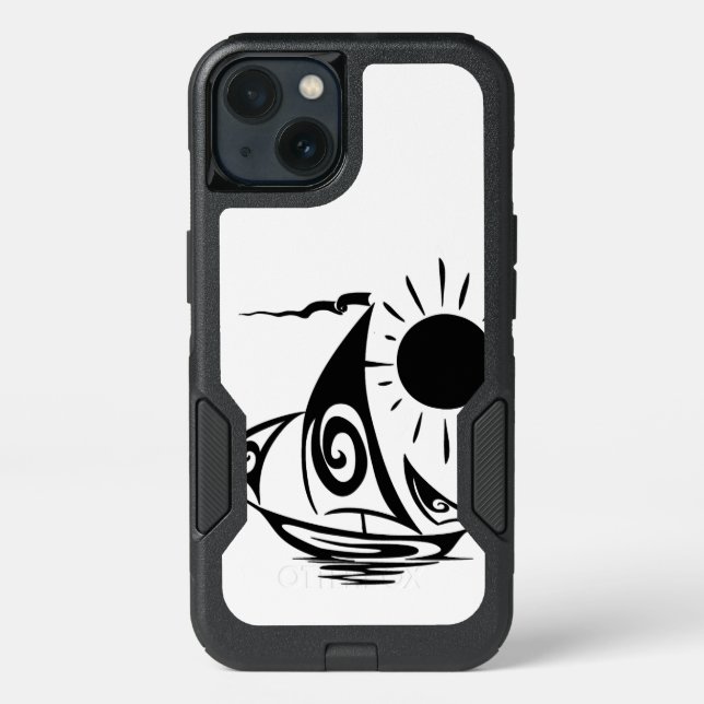 Lazy Day Sailing Otterbox iPhone Case (Back)